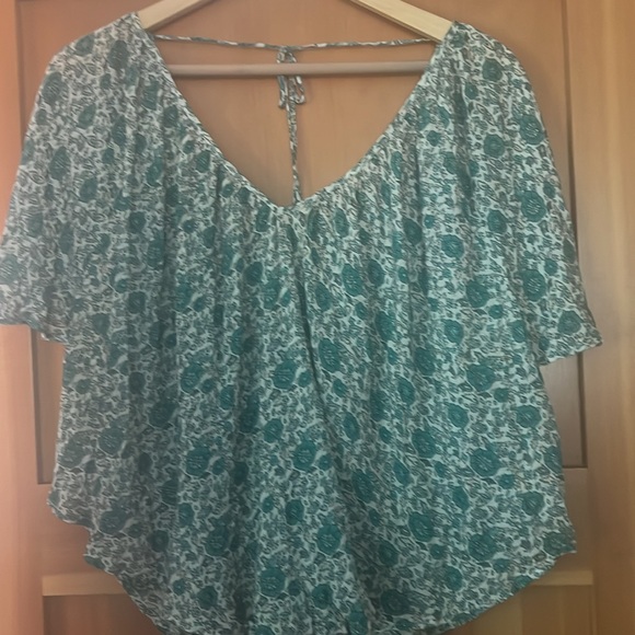 Spell flutter sleeve gypsy blouse - Picture 2 of 4